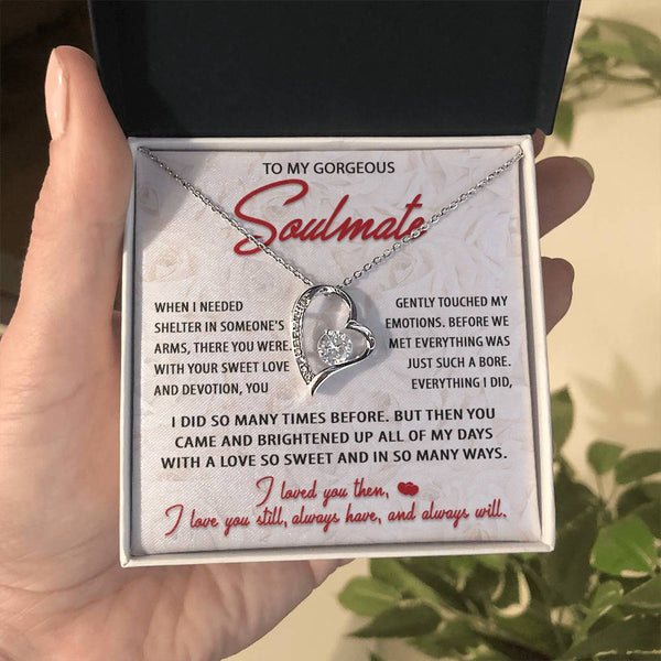 Soulmate-Sweet Love Forever Love Pendant Necklace