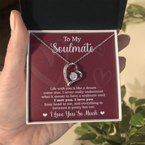 Soulmate-Dream Come True Forever Love Pendant Necklace