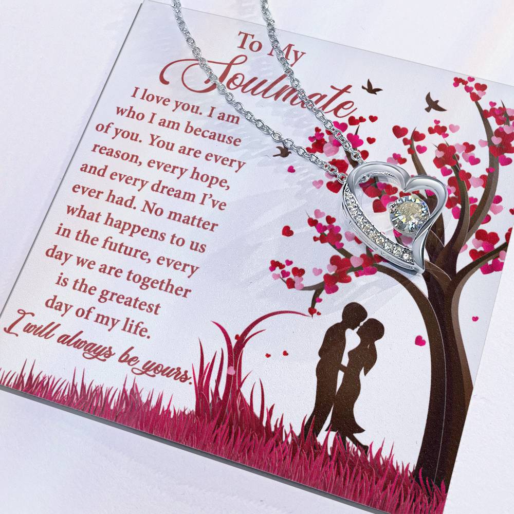 Soulmate-Greatest Day Forever Love Pendant Necklace