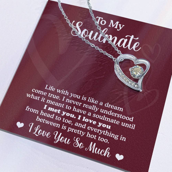 Soulmate-Dream Come True Forever Love Pendant Necklace