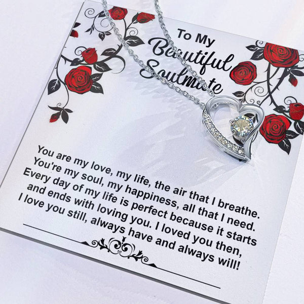 Soulmate-My Soul Forever Love Pendant Necklace