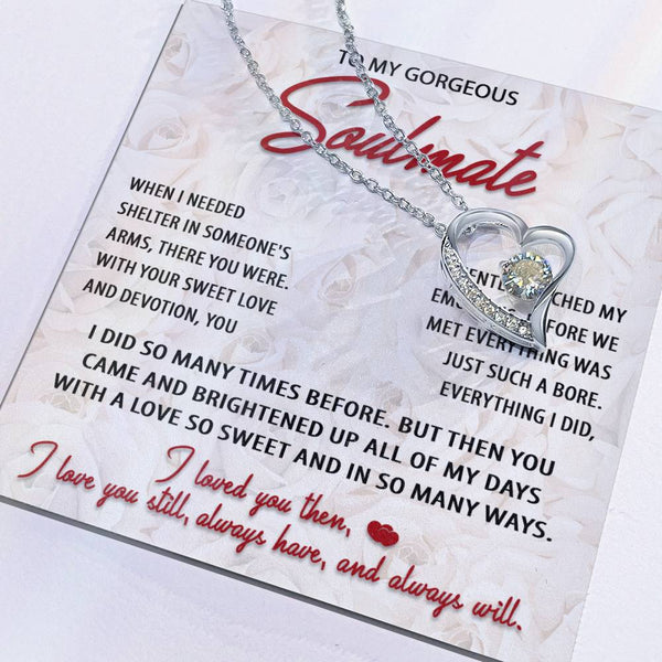 Soulmate-Sweet Love Forever Love Pendant Necklace