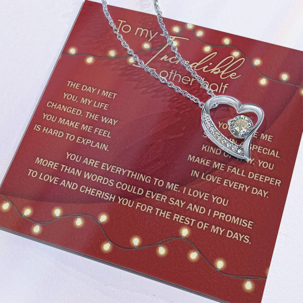 Soulmate-Hard To Explain Forever Love Pendant Necklace