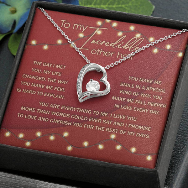 Soulmate-Hard To Explain Forever Love Pendant Necklace