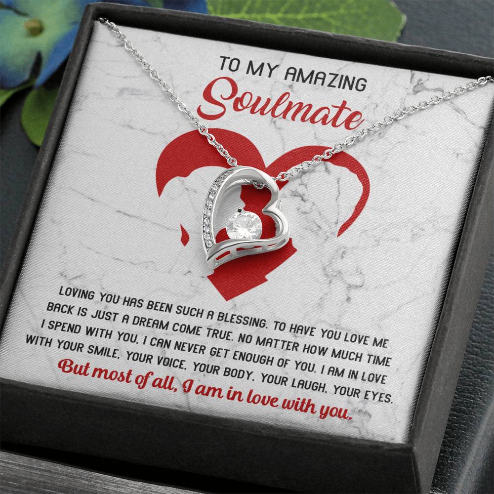 Soulmate-Never Get Enough Forever Love Pendant Necklace