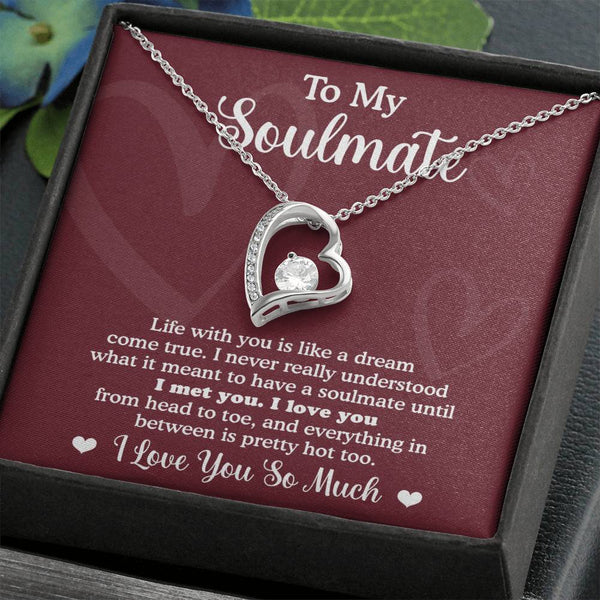 Soulmate-Dream Come True Forever Love Pendant Necklace