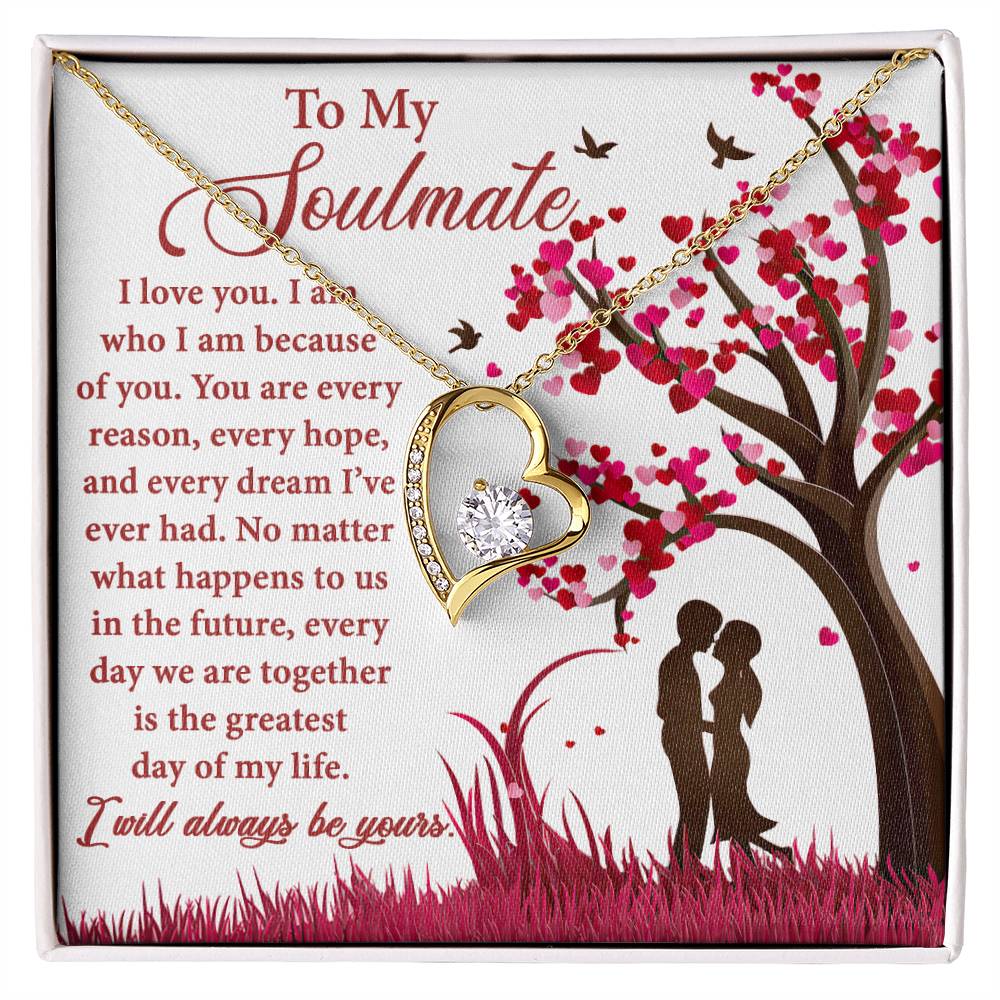 Soulmate-Greatest Day Forever Love Pendant Necklace