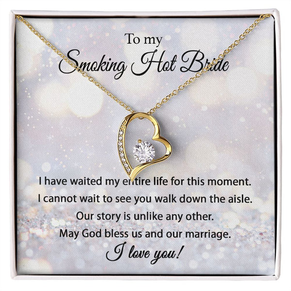 Heart Shaped Necklace: A Symbol of Eternal Love for My Smoking Hot Bride