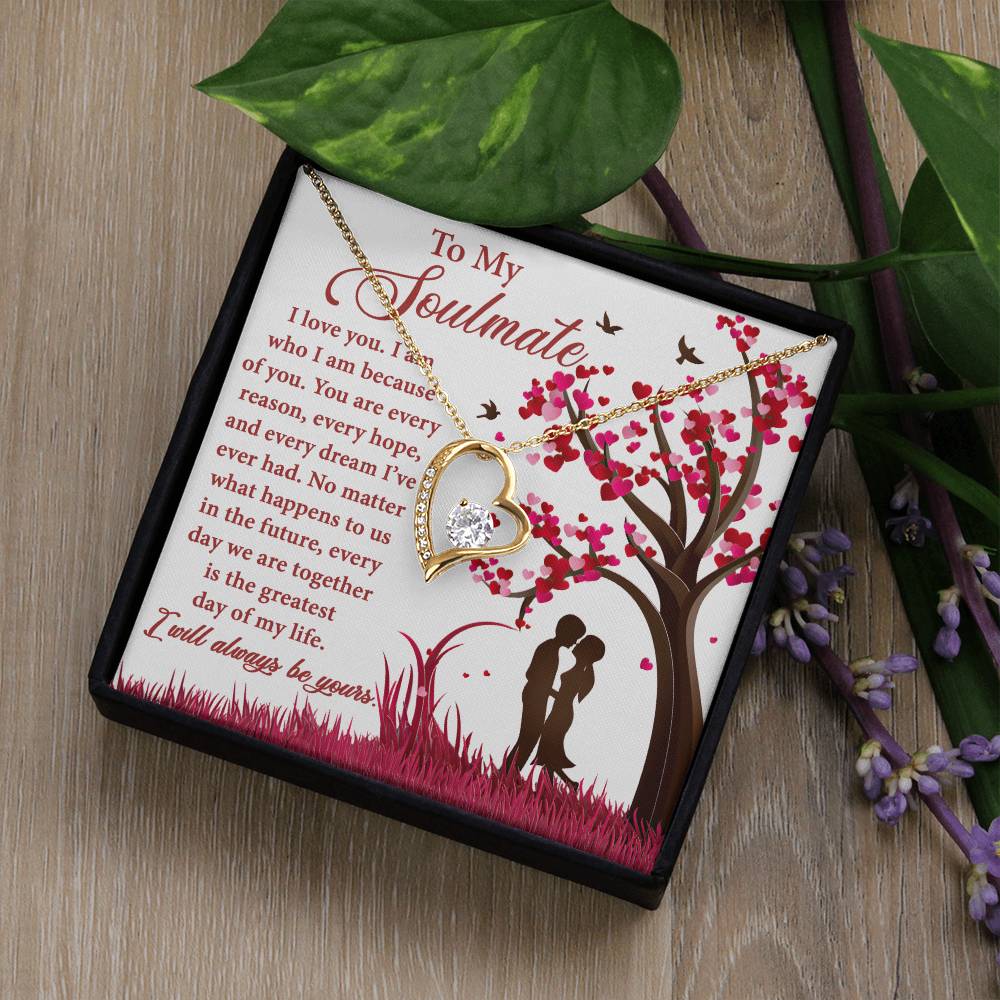 Soulmate-Greatest Day Forever Love Pendant Necklace