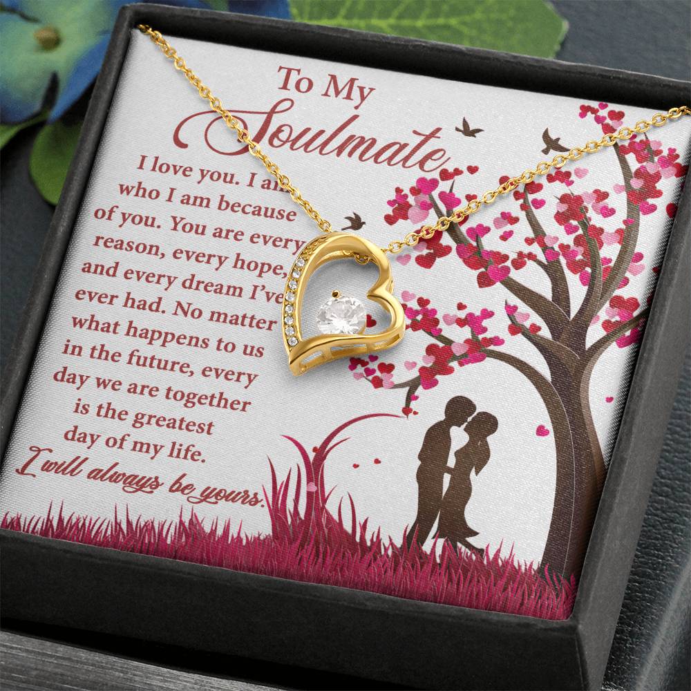 Soulmate-Greatest Day Forever Love Pendant Necklace