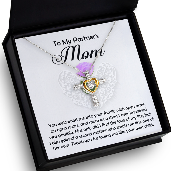 Partner's Mom-A Second Mother - Cross Dancing Necklace