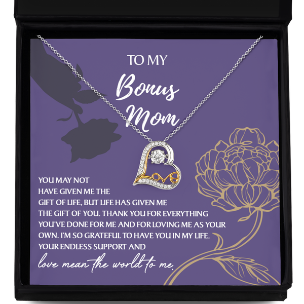 Bonus Mom-Endless Support - Dancing Love Necklace