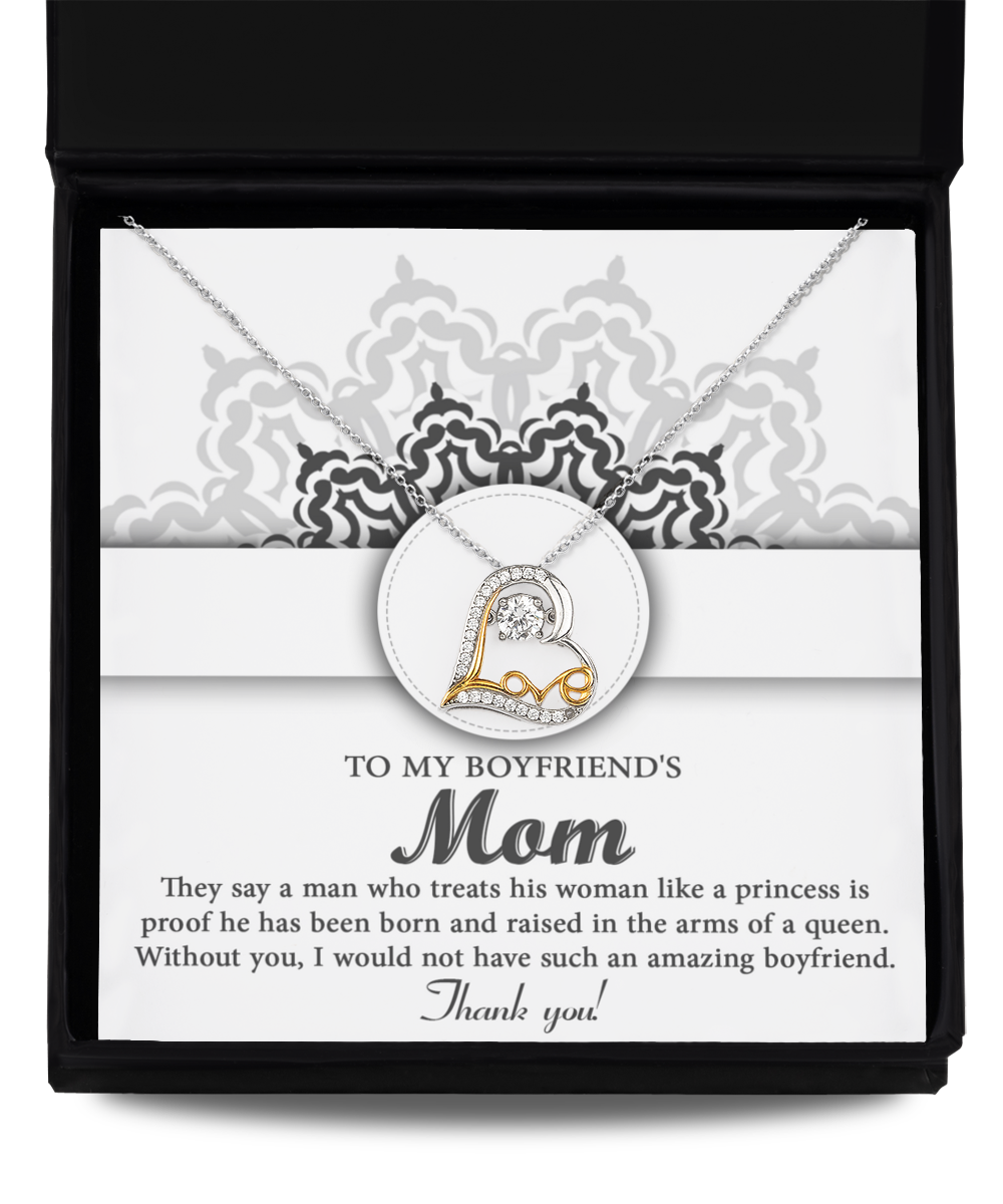 Boyfriend's Mom-In The Arms - Dancing Love Necklace