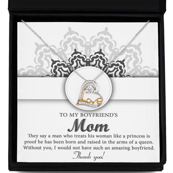 Boyfriend's Mom-In The Arms - Dancing Love Necklace