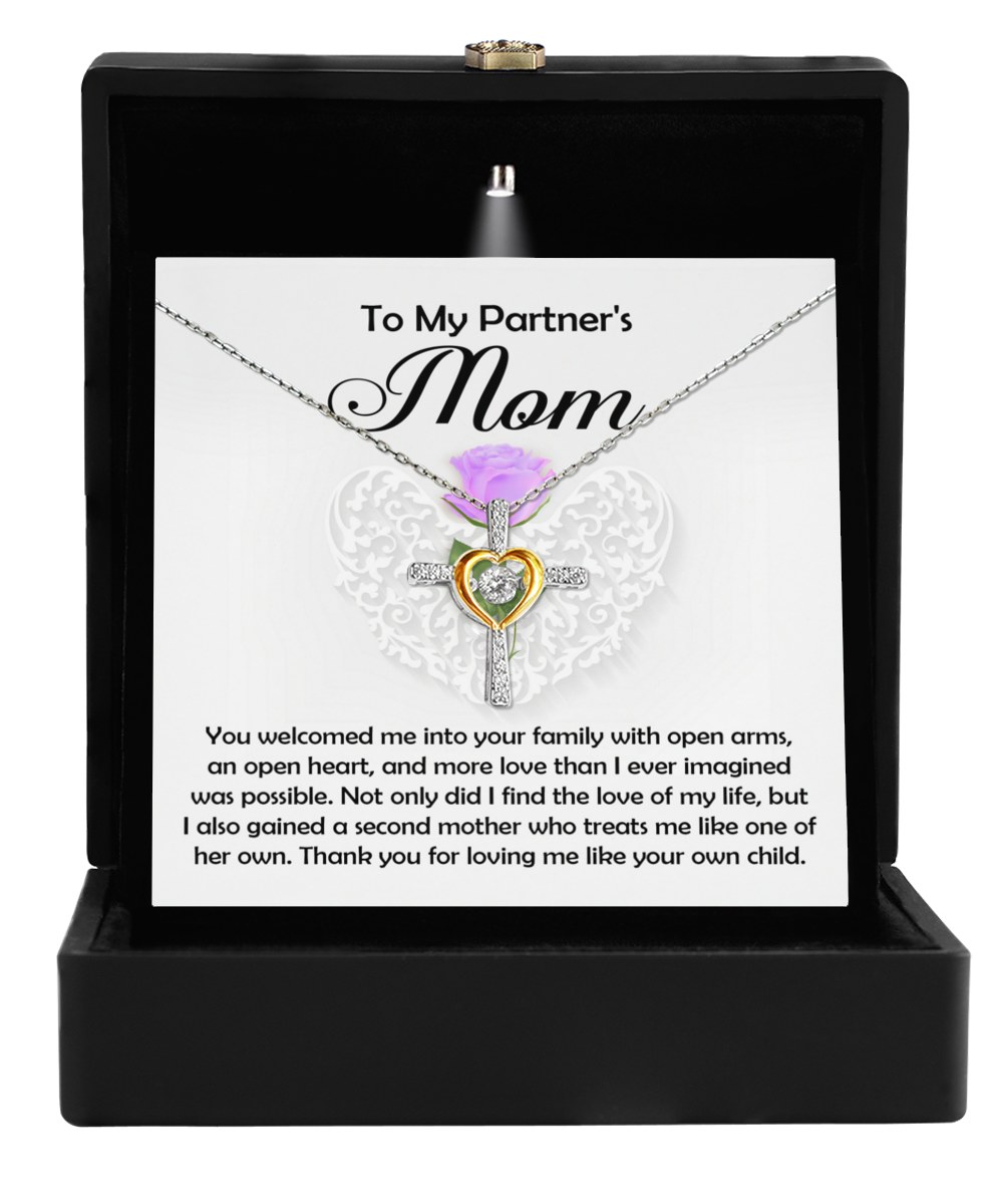 Partner's Mom-A Second Mother - Cross Dancing Necklace