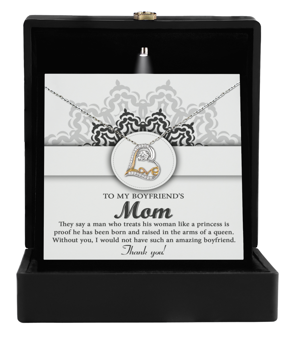 Boyfriend's Mom-In The Arms - Dancing Love Necklace