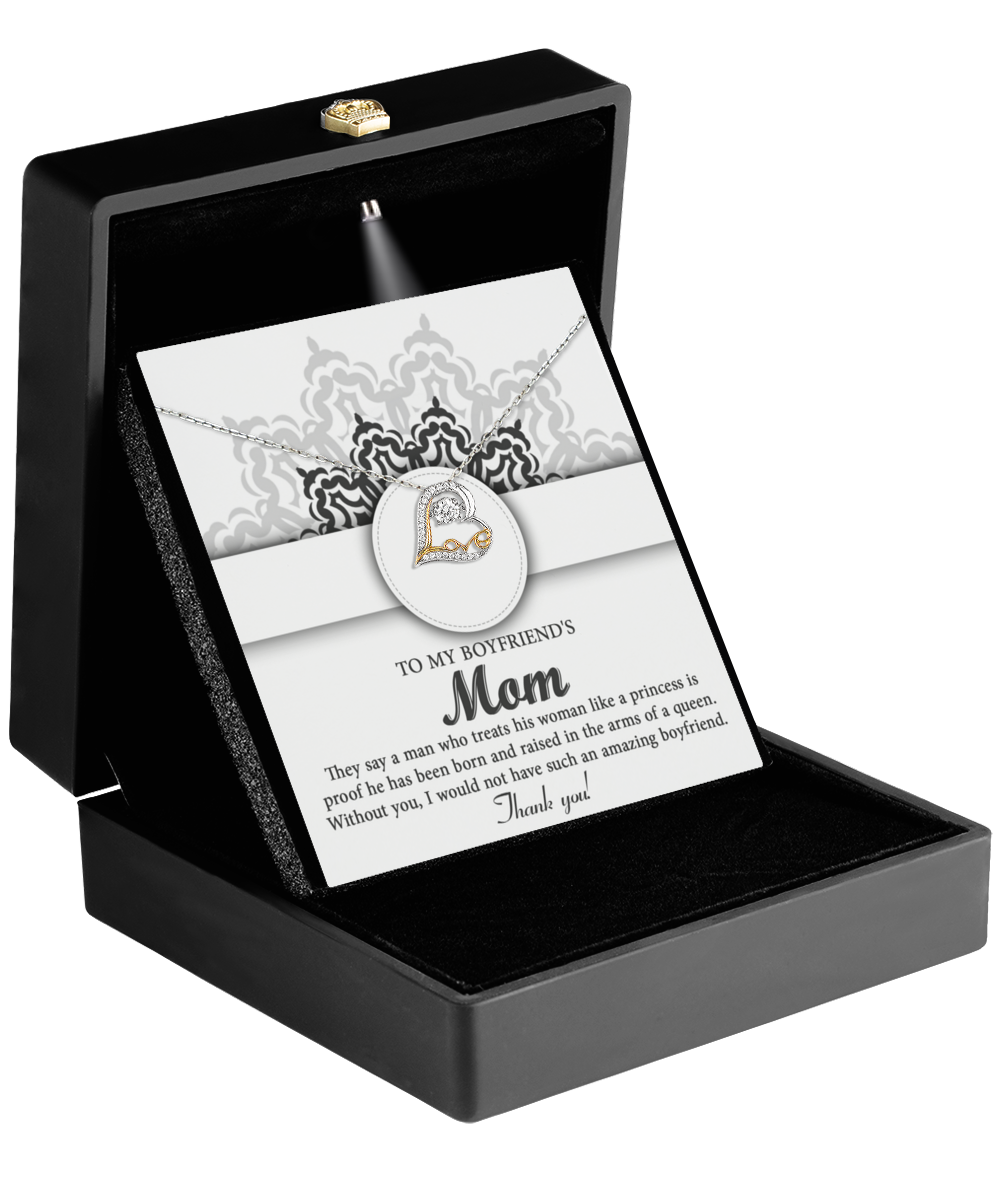 Boyfriend's Mom-In The Arms - Dancing Love Necklace