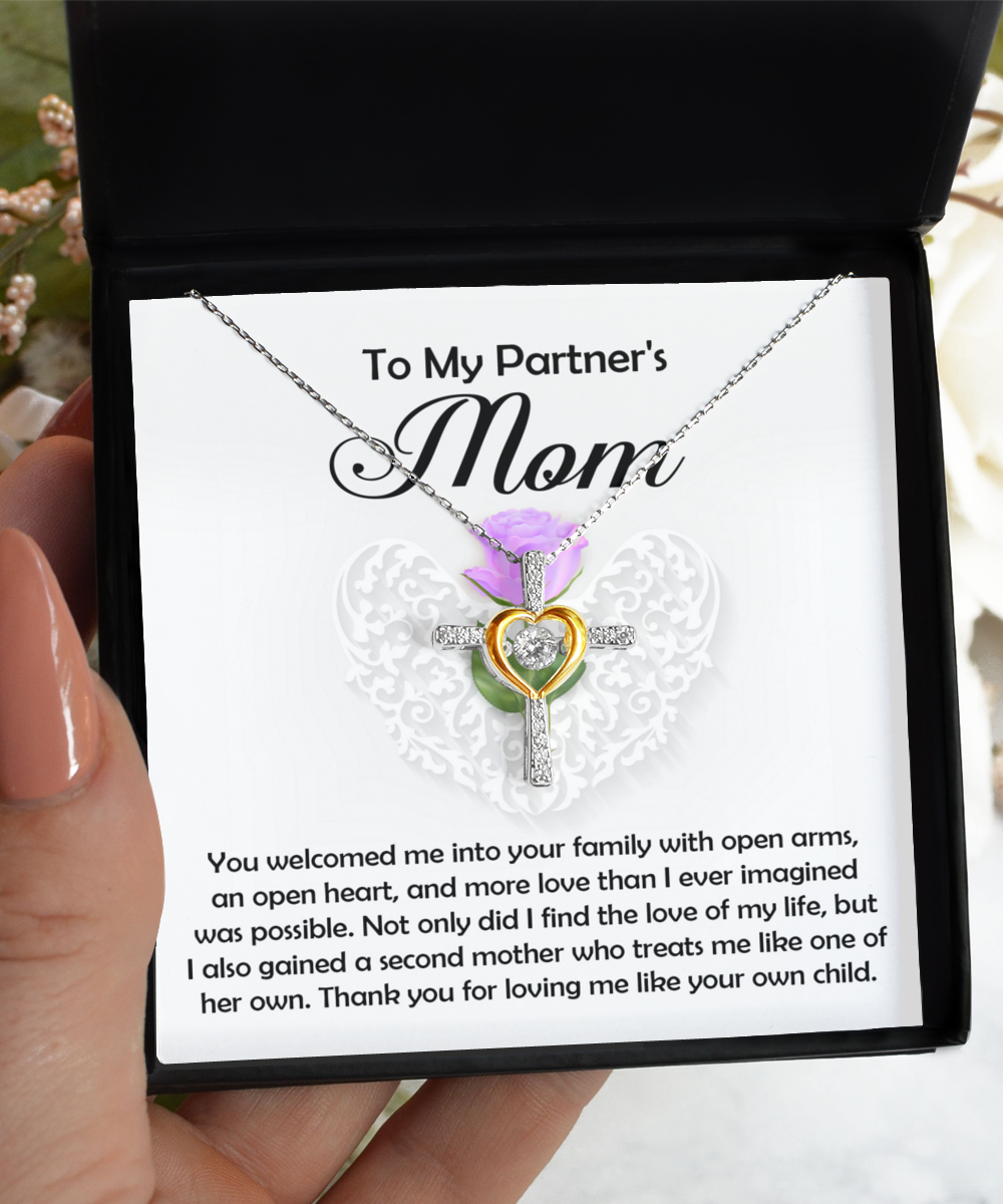 Partner's Mom-A Second Mother - Cross Dancing Necklace