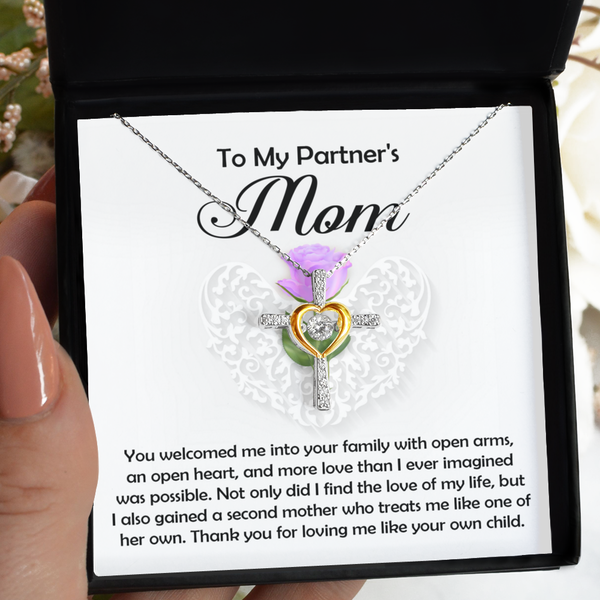 Partner's Mom-A Second Mother - Cross Dancing Necklace