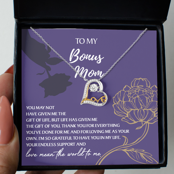 Bonus Mom-Endless Support - Dancing Love Necklace