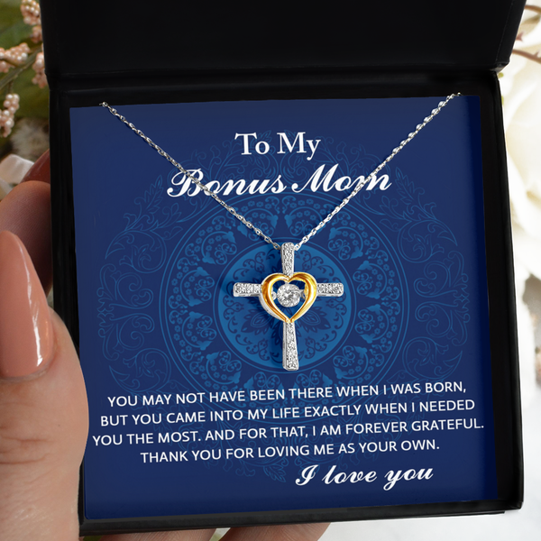 Bonus Mom-I Needed You - Cross Necklace