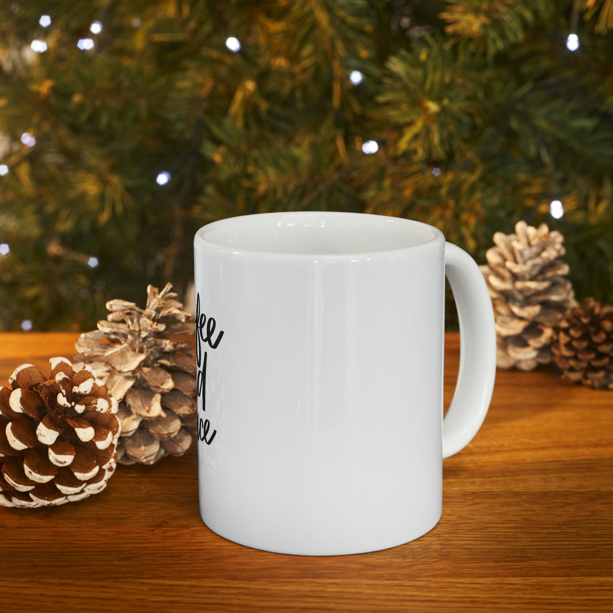 Coffee and Grace Ceramic Mug 11oz