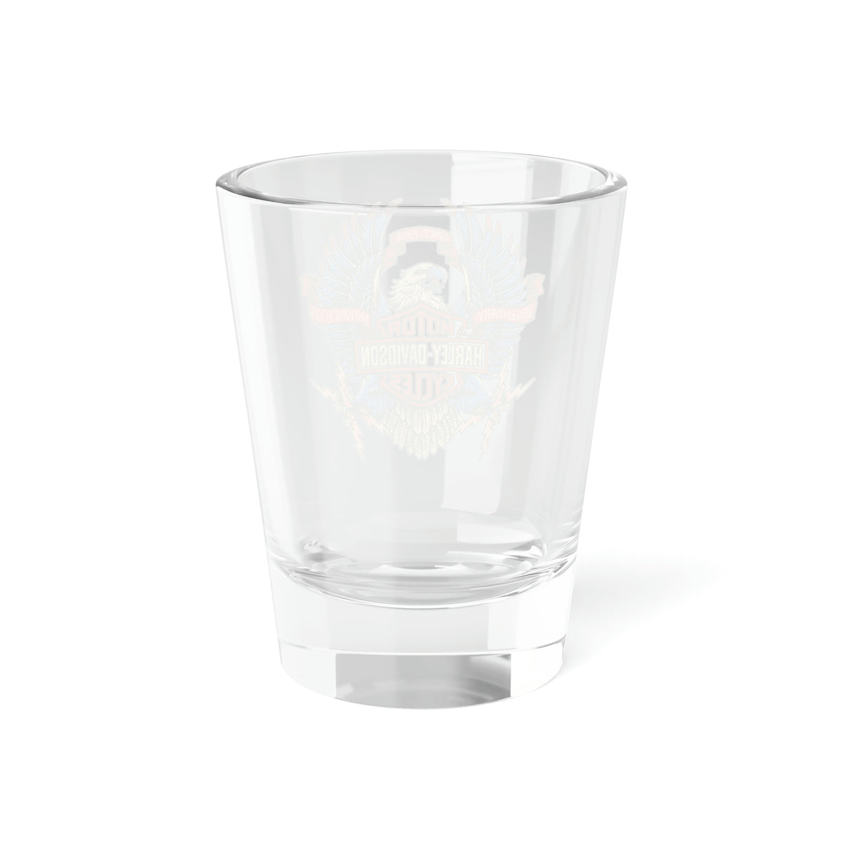 Harley Davidson Color Eagle Shot Glass, 1.5oz