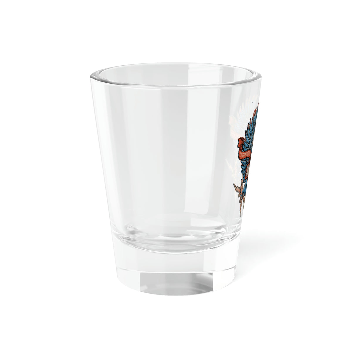 Harley Davidson Color Eagle Shot Glass, 1.5oz