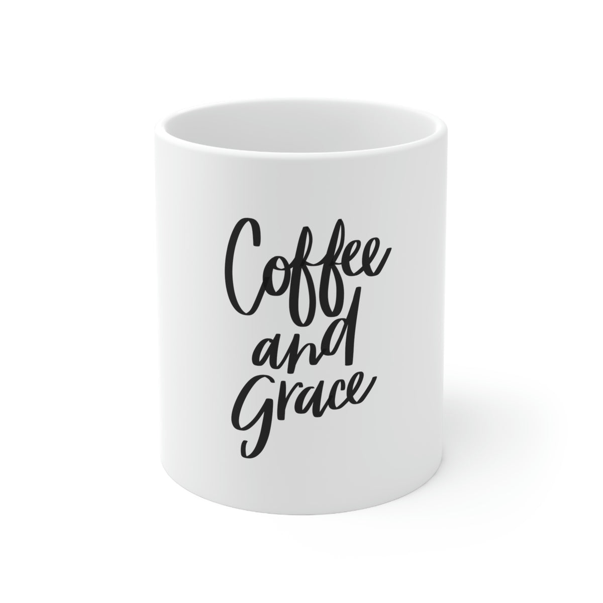 Coffee and Grace Ceramic Mug 11oz