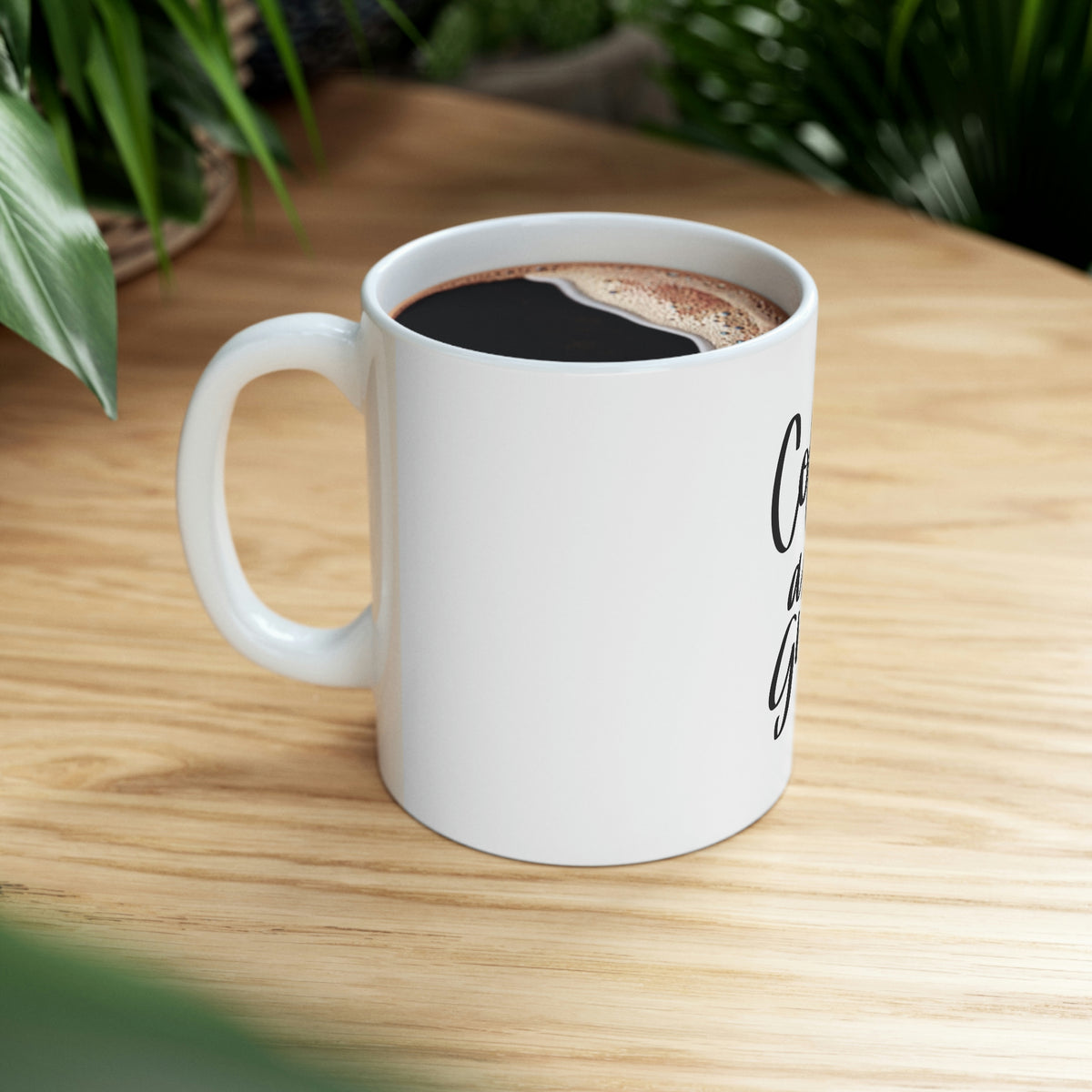 Coffee and Grace Ceramic Mug 11oz