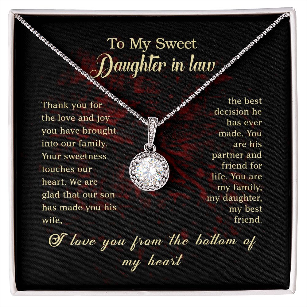 To My Daughter-in-law - Eternal Hope Necklace