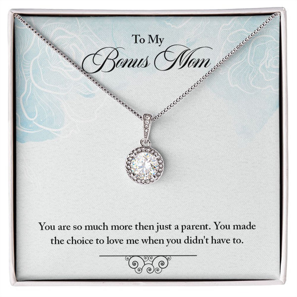 Bonus Mom - Round Pendant