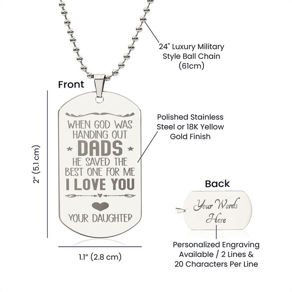 To Dad - the best for you