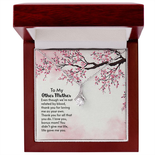 To My Other Mother - ribbon shaped pendant