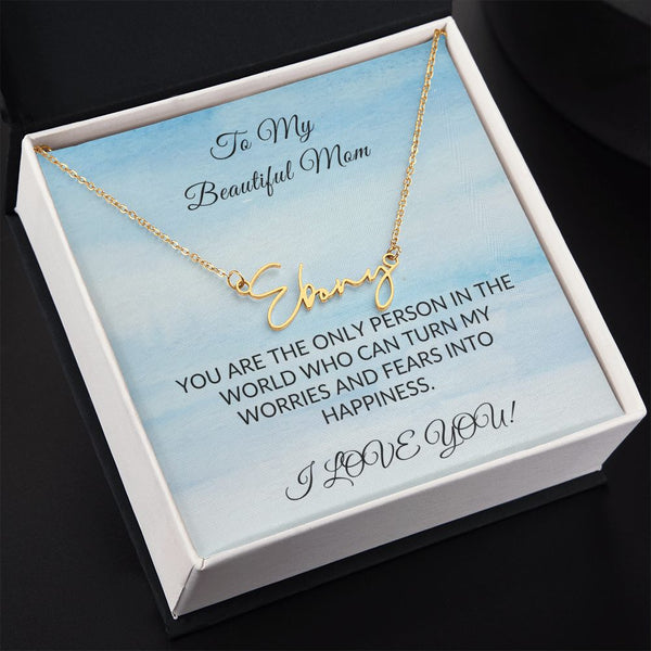 Customize Mom Name - To My Beautiful Mom