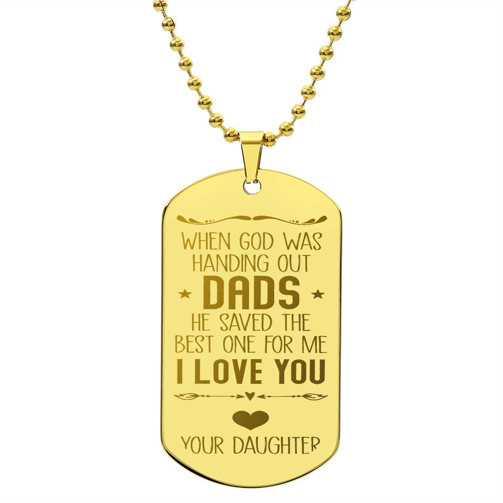 To Dad - the best for you