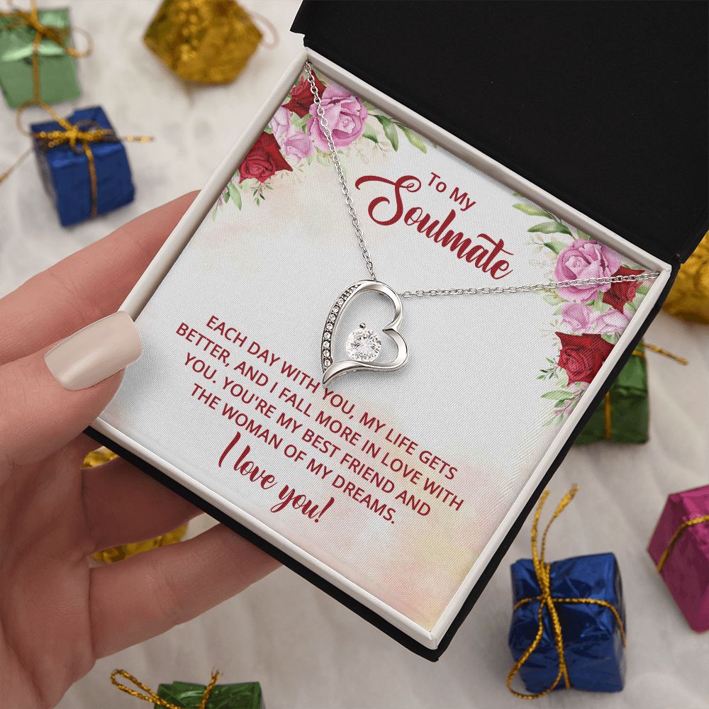 To My Soulmate - Forever Love Necklace