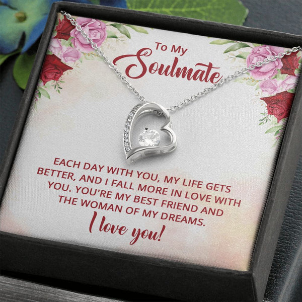 To My Soulmate - Forever Love Necklace