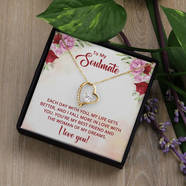 To My Soulmate - Forever Love Necklace