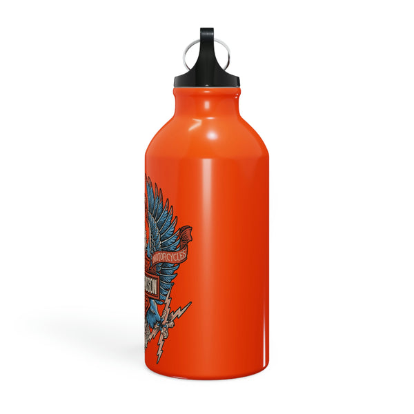 Harley Davidson Color Eagle - Sport Bottle Black, Orange & White
