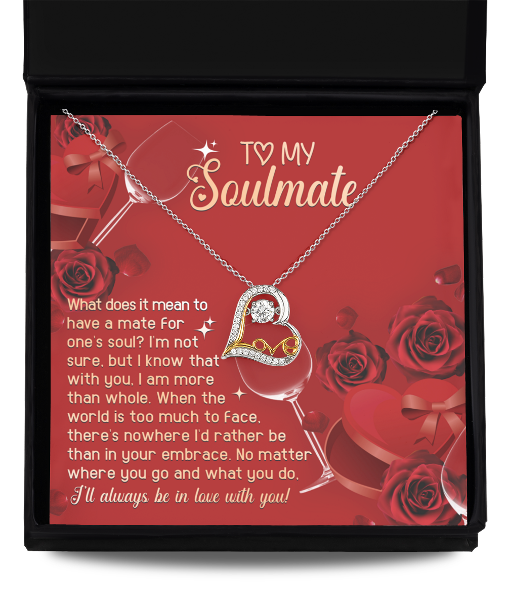 GB_Dancing Love Heart Necklace - Mate for one Soul?