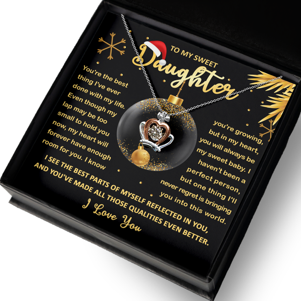 GB_Crown Necklace - to my sweet daughter