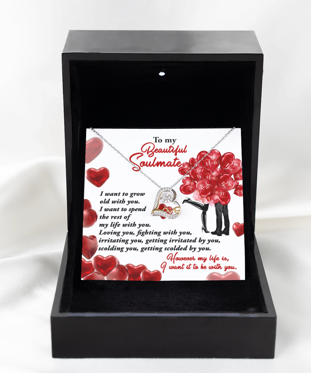 GB_Dancing Love Necklace - want to be with You