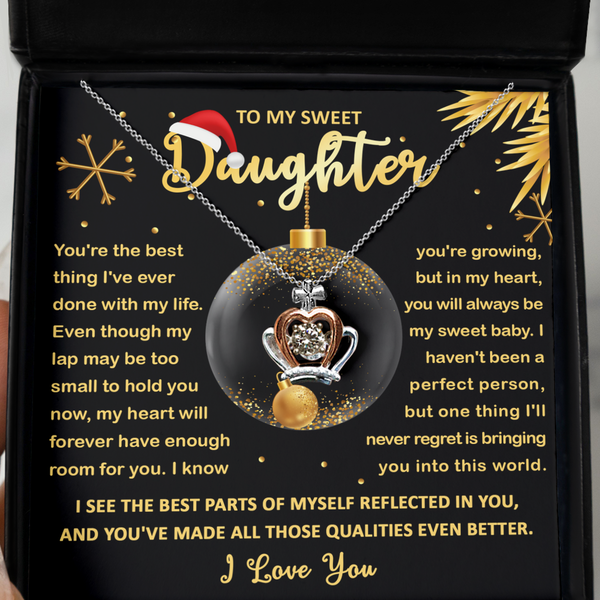 GB_Crown Necklace - to my sweet daughter