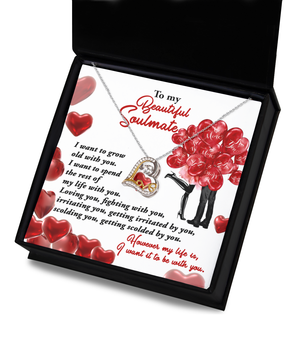 GB_Dancing Love Necklace - want to be with You