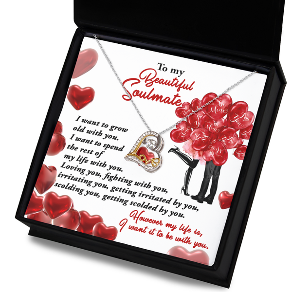 GB_Dancing Love Necklace - want to be with You