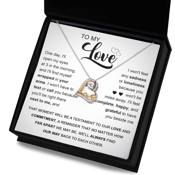 GB_Dancing Heart Necklace to my Love