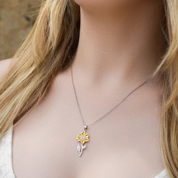 GB_Sunflower Necklace to my Boyfriend's Mom