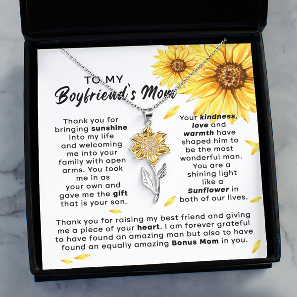 GB_Sunflower Necklace to my Boyfriend's Mom