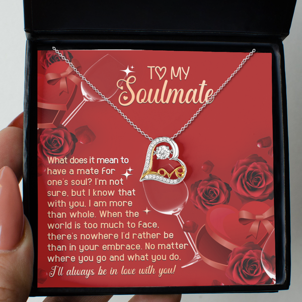 GB_Dancing Love Heart Necklace - Mate for one Soul?